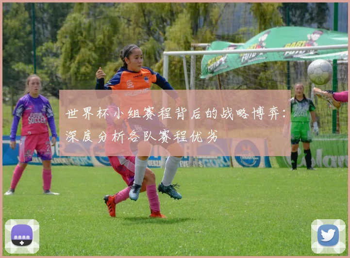世界杯小组赛程背后的战略博弈:深度分析各队赛程优劣
